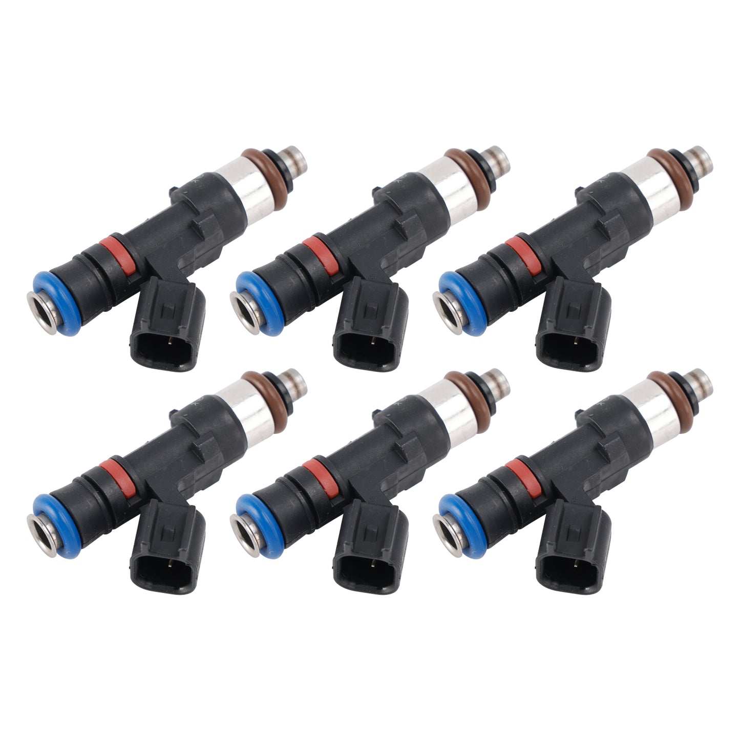 07-08 Saturn Outlook Vue GMC Acadia Enclave 0280158154 6Pcs Fuel Injector
