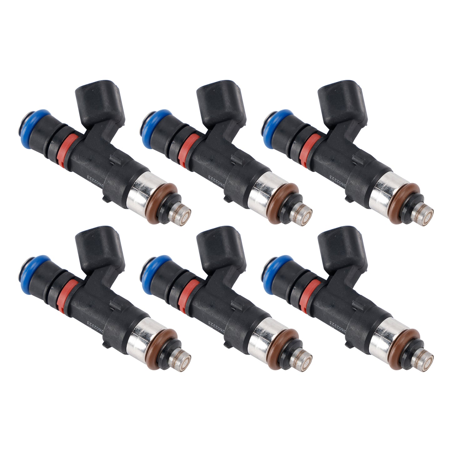 07-08 Saturn Outlook Vue GMC Acadia Enclave 0280158154 6Pcs Fuel Injector