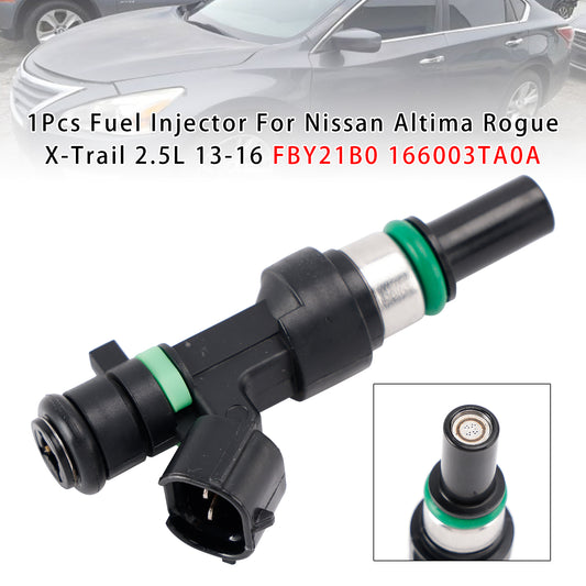 13-16 Nissan Altima Rogue X-Trail 2.5L FBY21B0 166003TA0A 1Pcs Fuel Injector