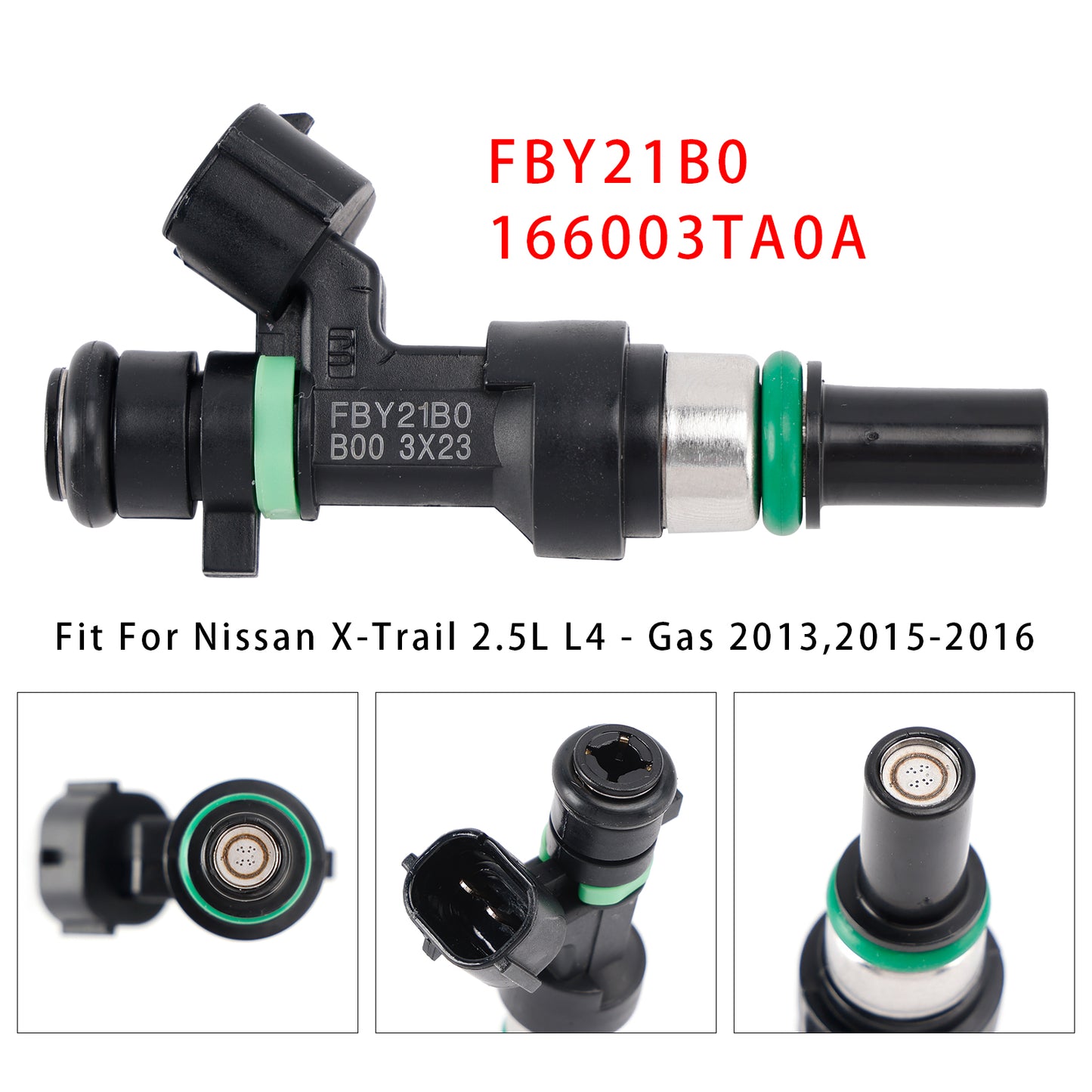 2013,2015-2016 Nissan X-Trail 2.5L L4 - Gas FBY21B0 1Pcs Fuel Injector