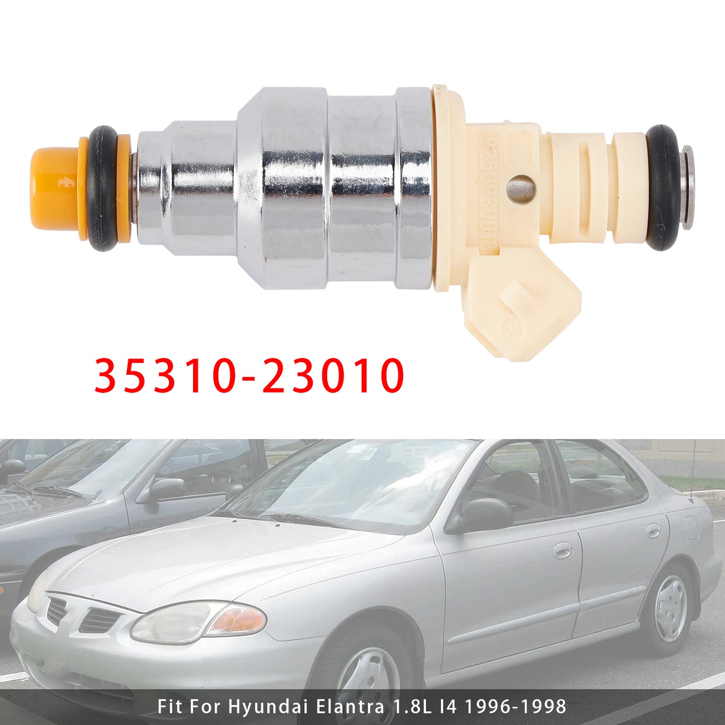 1996-1998 Hyundai Elantra 1.8L I4 35310-23010 1Pcs Fuel Injector