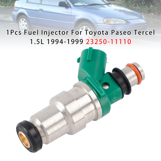 1994-1999 Toyota Paseo Tercel 1.5L 23250-11110 1Pcs Fuel Injector