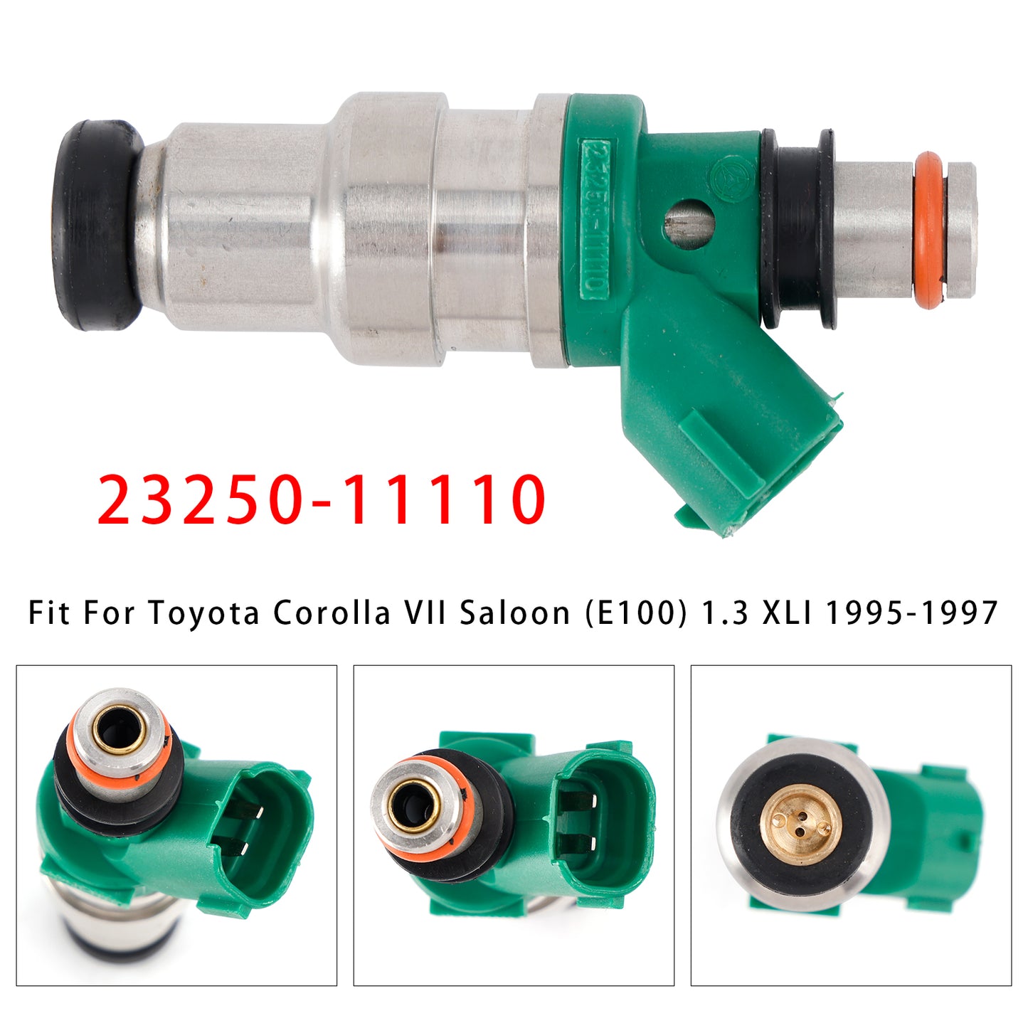 1995-1999 Toyota Paseo Coupe (EL54) 1.5 23250-11110 1Pcs Fuel Injector