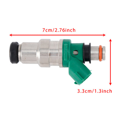 1995-1999 Toyota Paseo Coupe (EL54) 1.5 23250-11110 1Pcs Fuel Injector