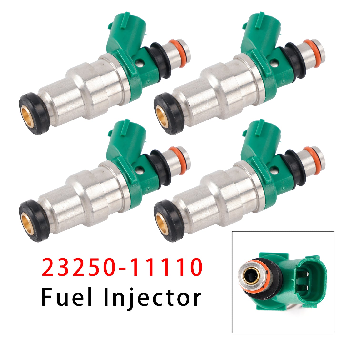 1995-1997 Toyota Carina E Saloon (T19) 1.6 23250-11110 4Pcs Fuel Injector