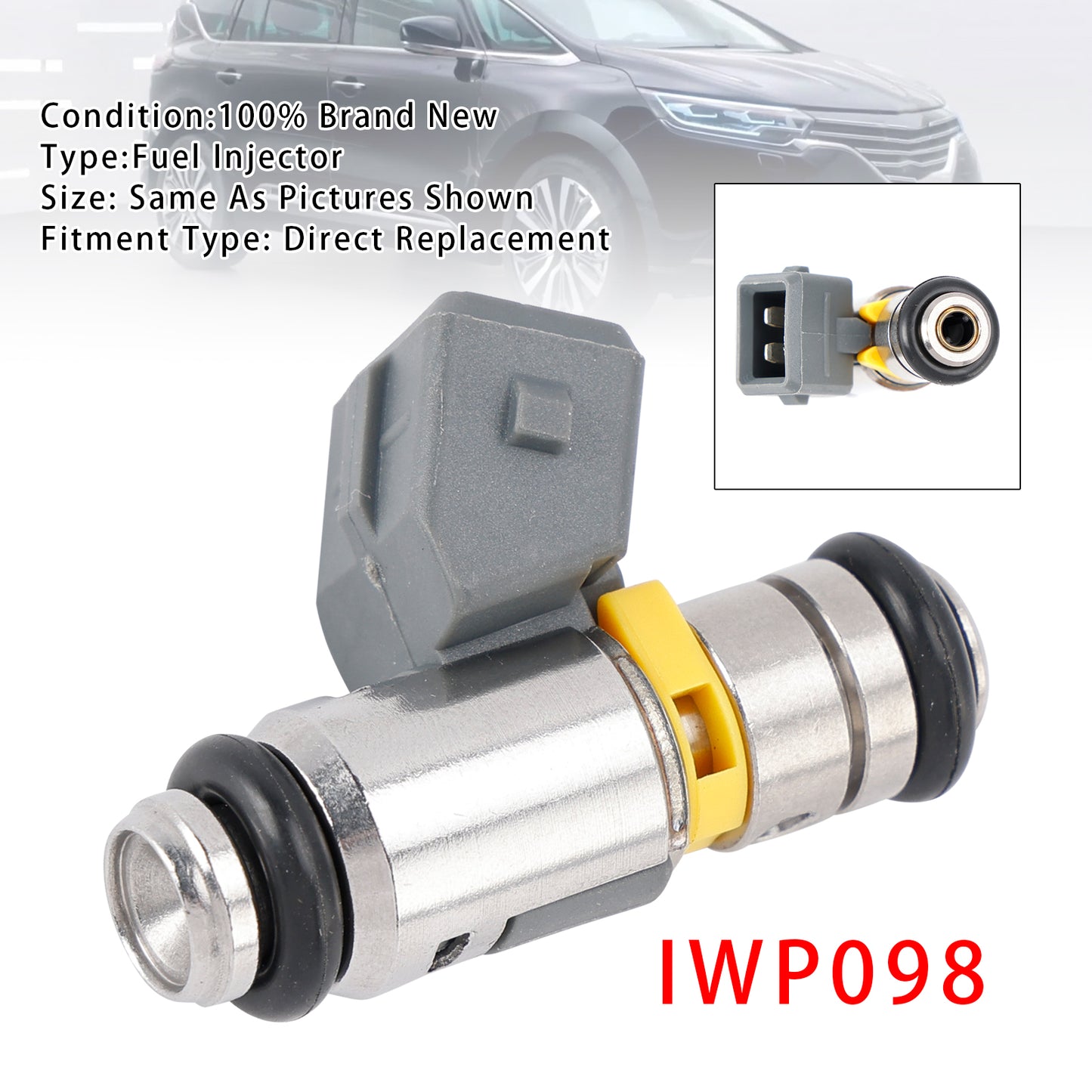Renault Espace Grand Scénic Laguna Megane II 2.0 IWP098 1Pcs Fuel Injector
