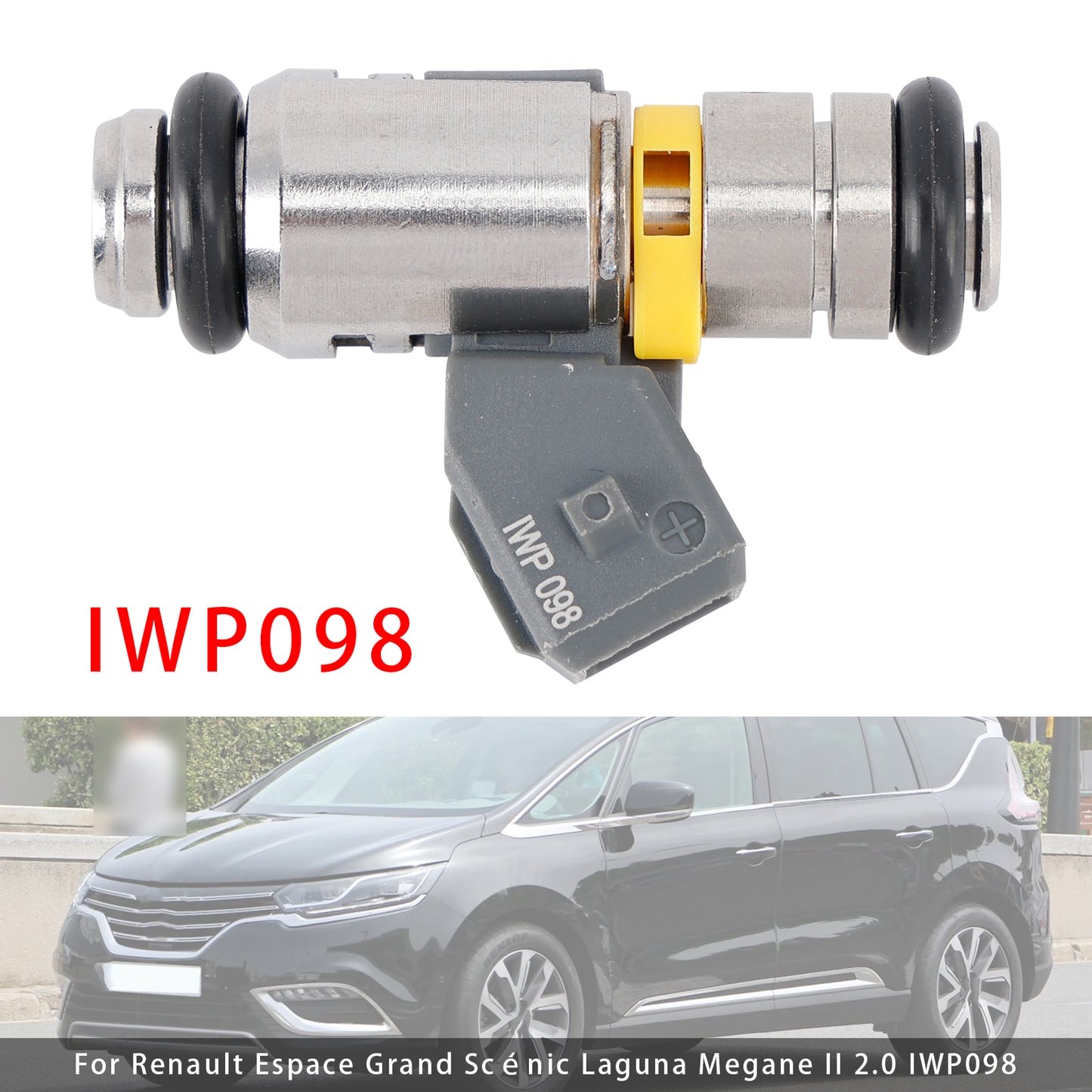 Renault Espace Grand Scénic Laguna Megane II 2.0 IWP098 1Pcs Fuel Injector