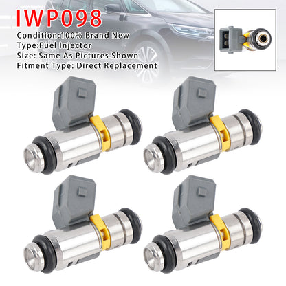Renault Espace Grand Scénic Laguna Megane II 2.0 IWP098 4Pcs Fuel Injector
