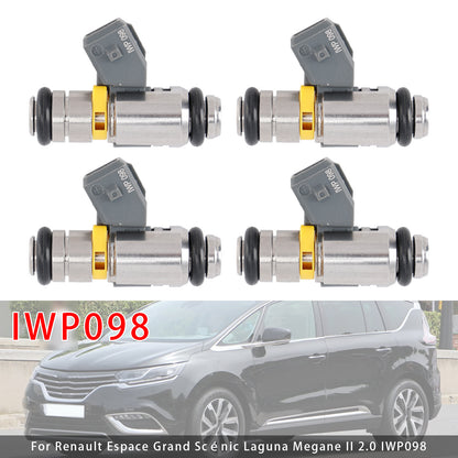 Renault Espace Grand Scénic Laguna Megane II 2.0 IWP098 4Pcs Fuel Injector