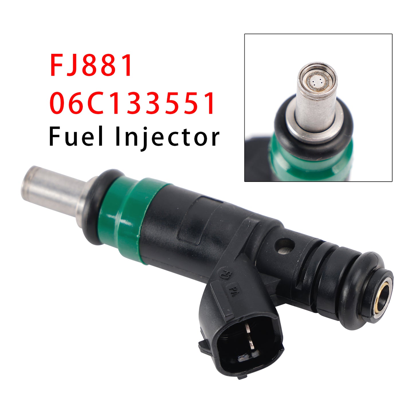 2002-2004 Audi A6 V6 3.0L 06C133551 1Pcs Fuel Injector