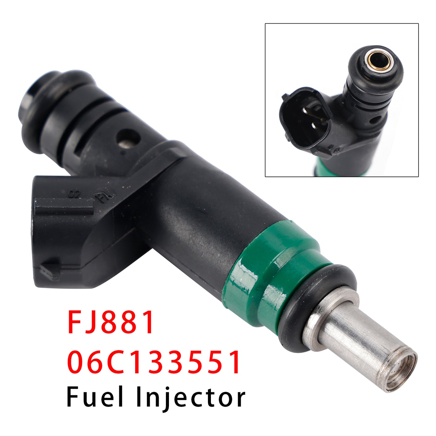 2002-2004 Audi A6 V6 3.0L 06C133551 1Pcs Fuel Injector