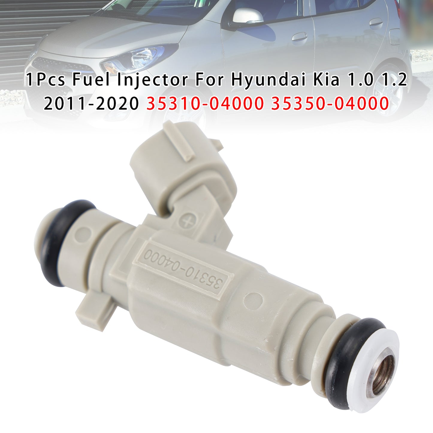 01.2019-09.2020 Hyundai i20 II (GB, IB) 1.2 LPG Hatchback 35350-04000 1Pcs Fuel Injector