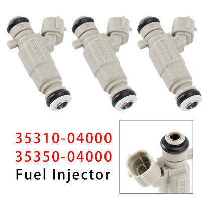 01.2019-09.2020 Hyundai i20 II (GB, IB) 1.2 LPG Hatchback 35350-04000 3Pcs Fuel Injector