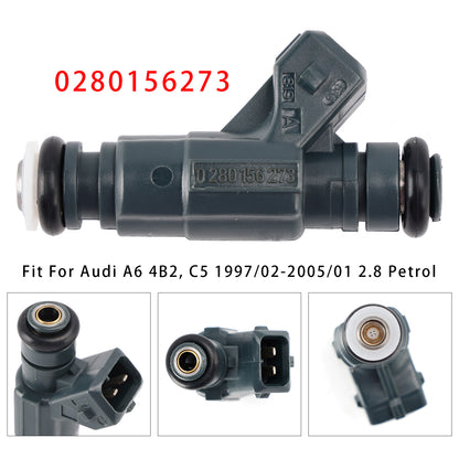 1997/12-2005/01 Audi A6 Avant 4B5 2.8 quattro Petrol 0280156273 1Pcs Fuel Injector