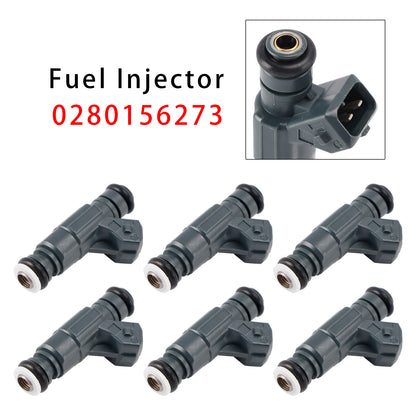 1997/12-2005/01 Audi A6 Avant 4B5 2.8 quattro Petrol 0280156273 6Pcs Fuel Injector