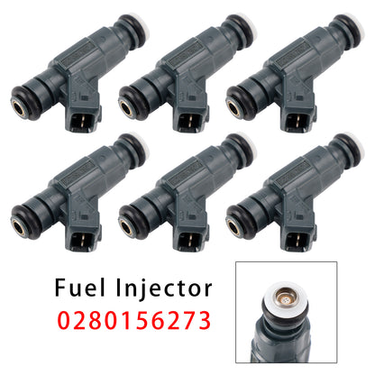 1997/12-2005/01 Audi A6 Avant 4B5 2.8 quattro Petrol 0280156273 6Pcs Fuel Injector