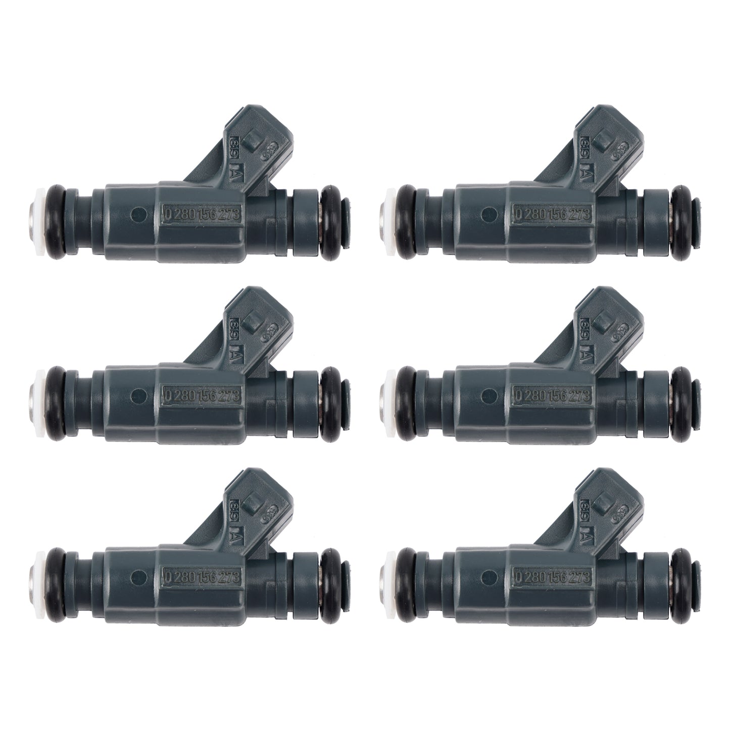1997/12-2005/01 Audi A6 Avant 4B5 2.8 quattro Petrol 0280156273 6Pcs Fuel Injector