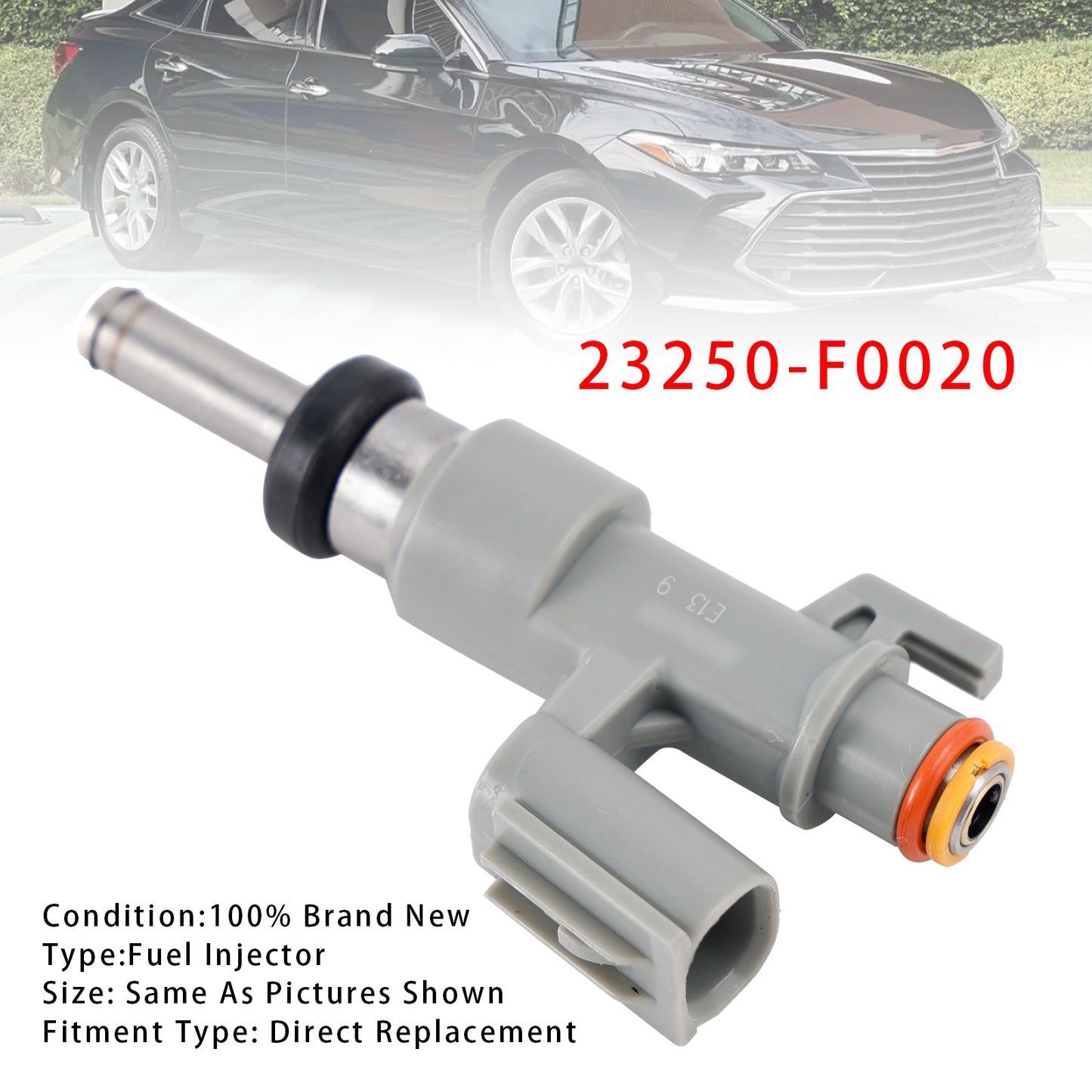2021-2023 Lexus ES250 2.5L I4 Electric/Gas 23250-F0020 1Pcs Fuel Injector