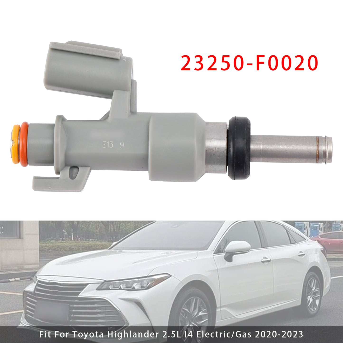 2021-2023 Lexus ES250 2.5L I4 Electric/Gas 23250-F0020 1Pcs Fuel Injector