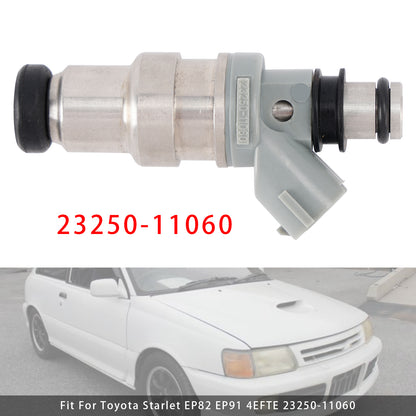 Toyota Starlet EP82 EP91 4EFTE 23250-11060 1Pcs Fuel Injector
