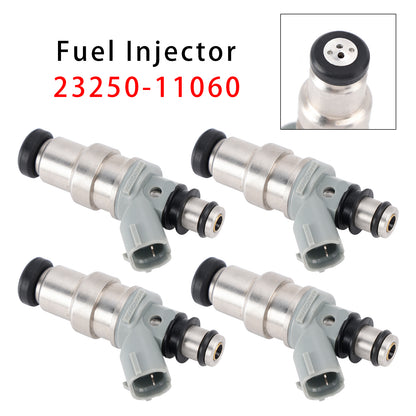 Toyota Starlet EP82 EP91 4EFTE 23250-11060 4Pcs Fuel Injector