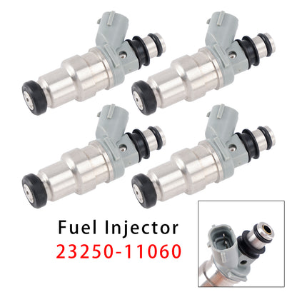 Toyota Starlet EP82 EP91 4EFTE 23250-11060 4Pcs Fuel Injector
