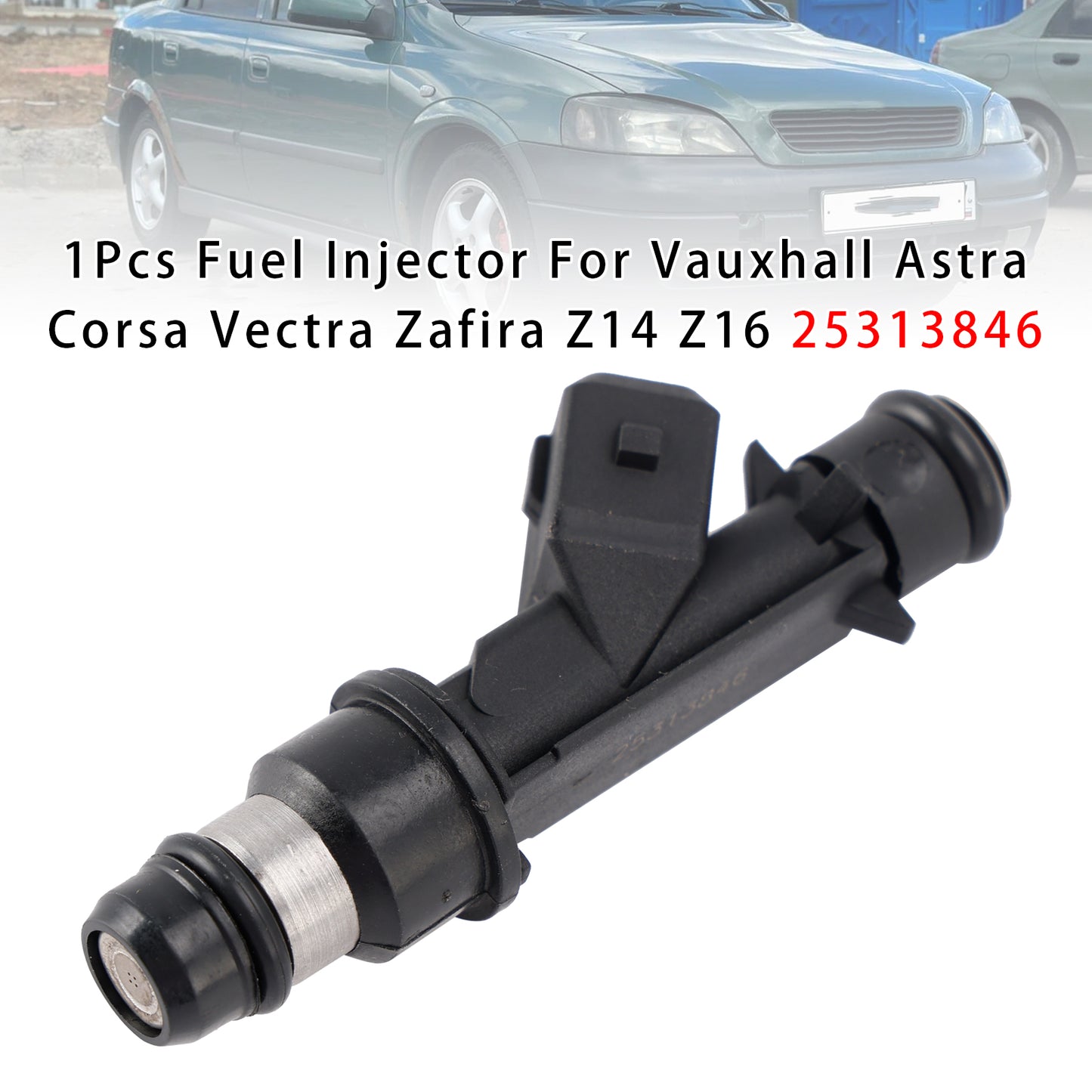 2003/01-2005/10 Opel Astra G Cabriolet T98 1598 cc 76 KW 103 HP 25313846 1Pcs Fuel Injector