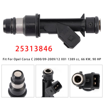 2003/01-2005/10 Opel Astra G Cabriolet T98 1598 cc 76 KW 103 HP 25313846 1Pcs Fuel Injector