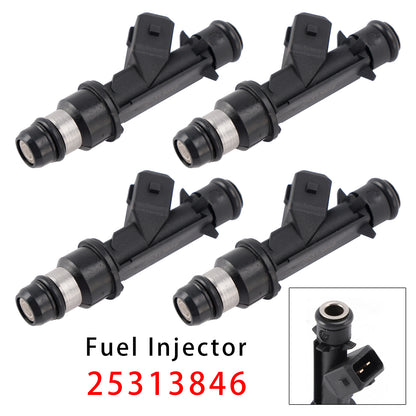 2003/01-2005/10 Opel Astra G Cabriolet T98 1598 cc 76 KW 103 HP 25313846 4Pcs Fuel Injector