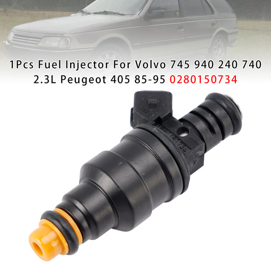 85-95 Volvo 745 940 240 740 2.3L Peugeot 405 0280150734 1Pcs Fuel Injector