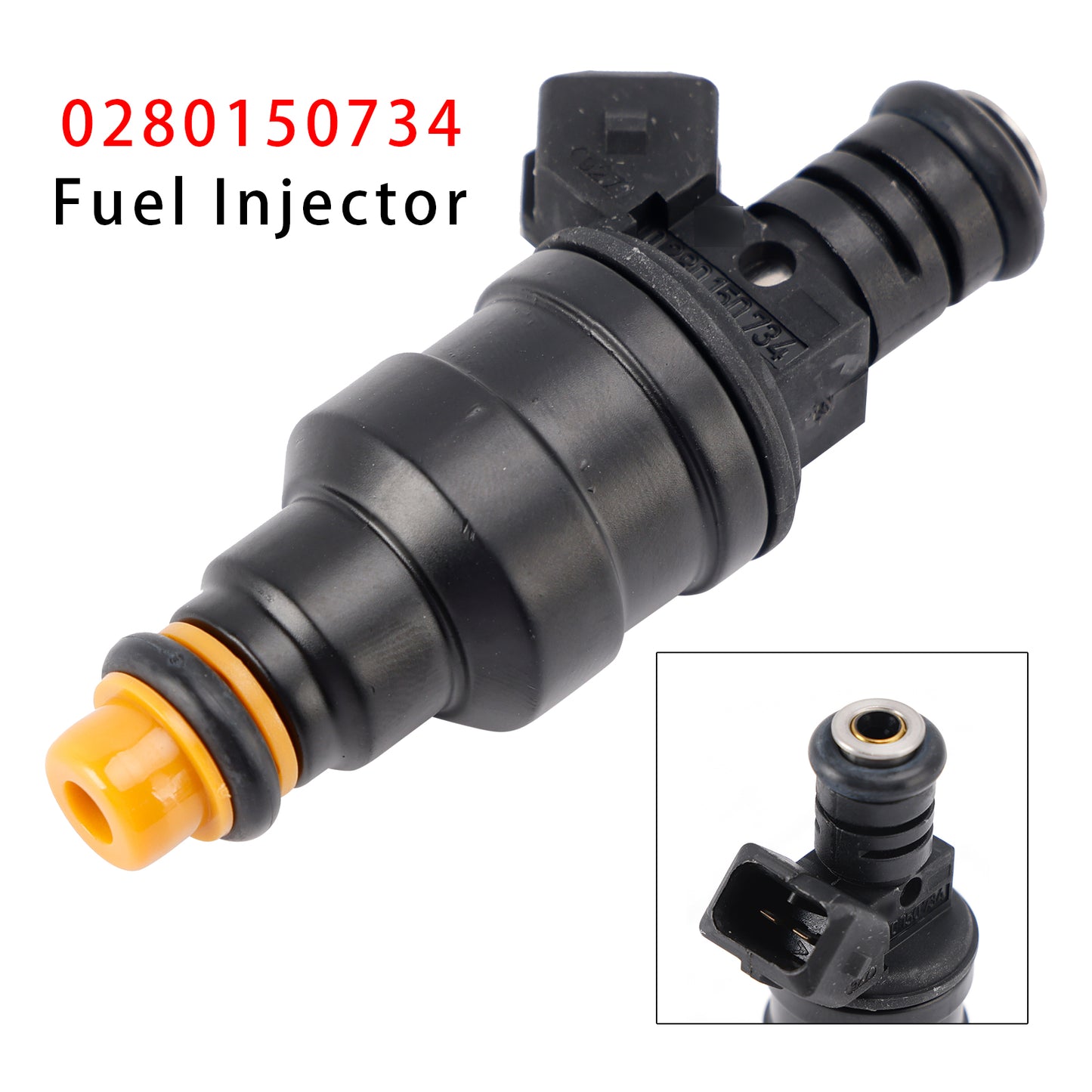 1985-1989 Volvo 244 2.3L I4 Naturally Aspirated 0280150734 1Pcs Fuel Injector