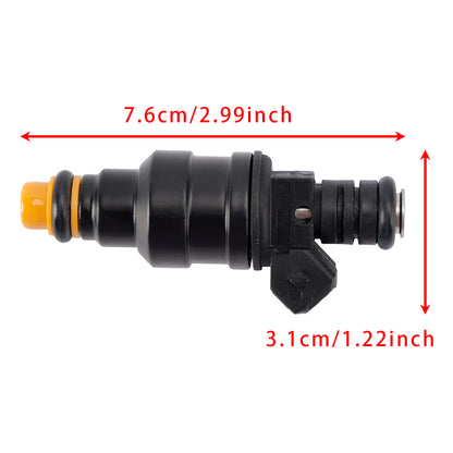 1985-1989 Volvo 244 2.3L I4 Naturally Aspirated 0280150734 4Pcs Fuel Injector