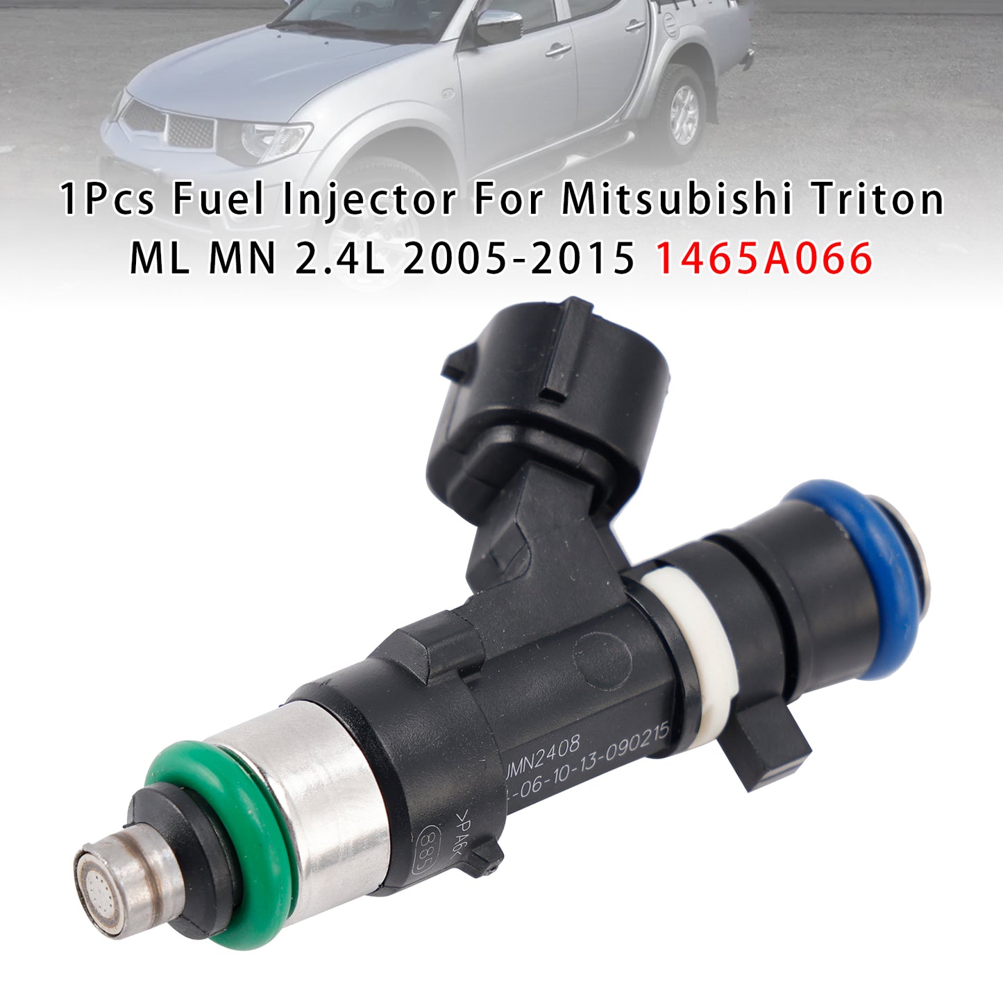 08.2013- Mitsubishi PAJERO SPORT 2.4 (GMC6470) SUV 1465A066 1Pcs Fuel Injector