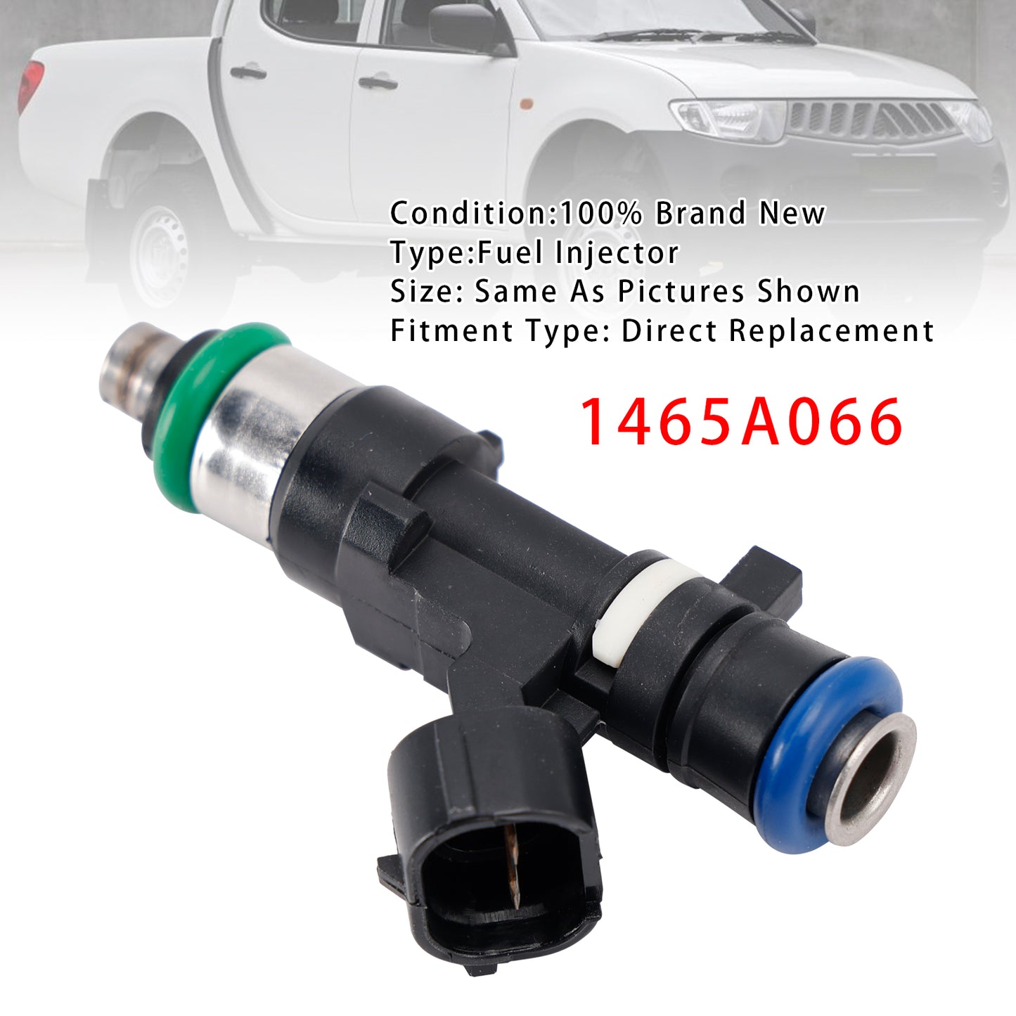 08.2013- Mitsubishi PAJERO SPORT 2.4 (GMC6470) SUV 1465A066 1Pcs Fuel Injector