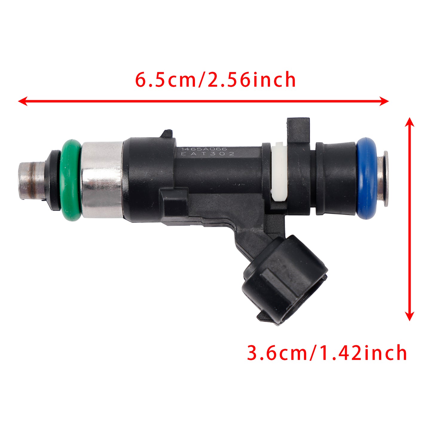 11.2005-12.2015 Mitsubishi Triton Ute (KA_T ML MN KB_T) 2.4 (KA5T) 1465A066 4Pcs Fuel Injector