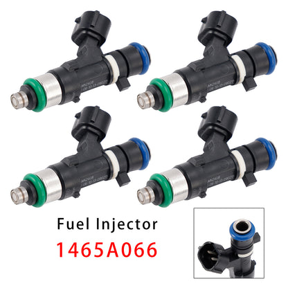 11.2005-12.2015 Mitsubishi Triton Ute (KA_T ML MN KB_T) 2.4 (KA5T) 1465A066 4Pcs Fuel Injector