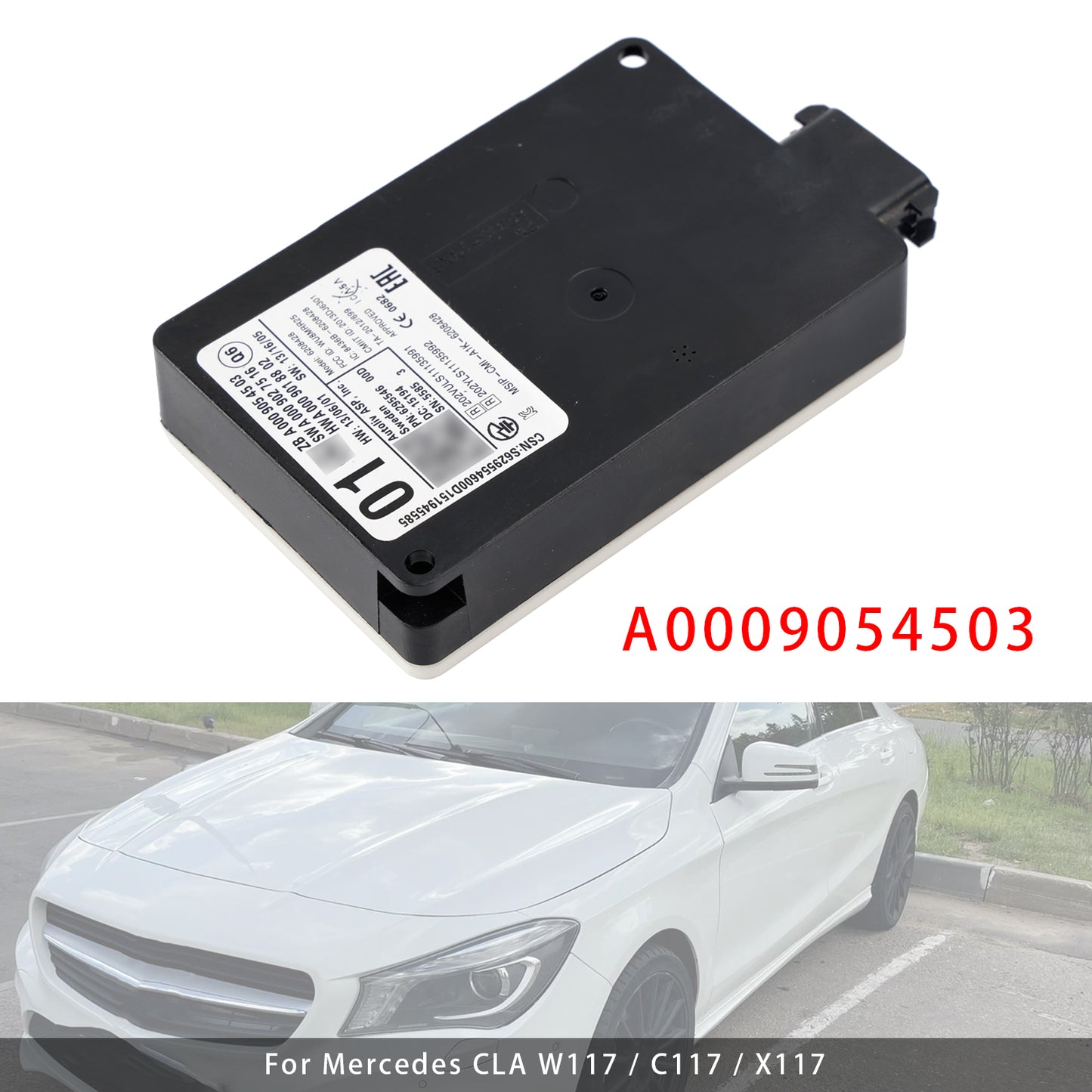Mercedes CLS W218 / X218 / C218 A0009054503 New Rear Bumper Blind Spot Radar Sensor