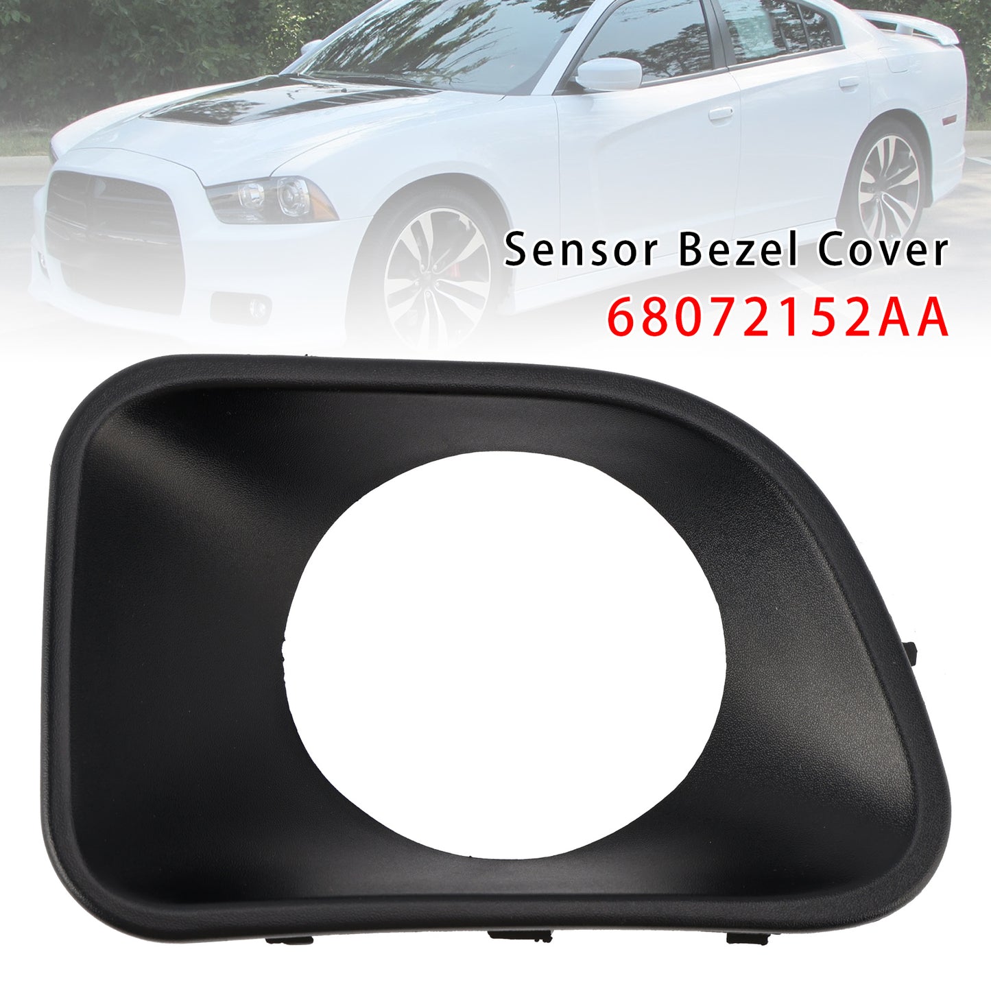 12-14 Dodge Charger SRT8 68072152AA Adaptive Cruise Control Bezel Cover