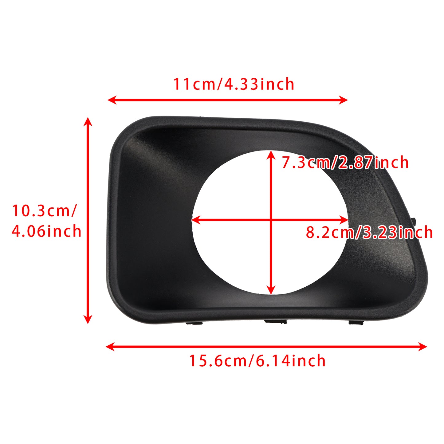 12-14 Dodge Charger SRT8 68072152AA Adaptive Cruise Control Bezel Cover