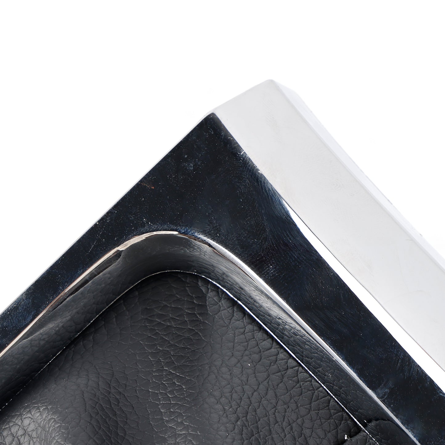 2015-2017 Ford Mustang GR3Z-7277-AA Manual Gear Shift Boot Chrome Sync Trim