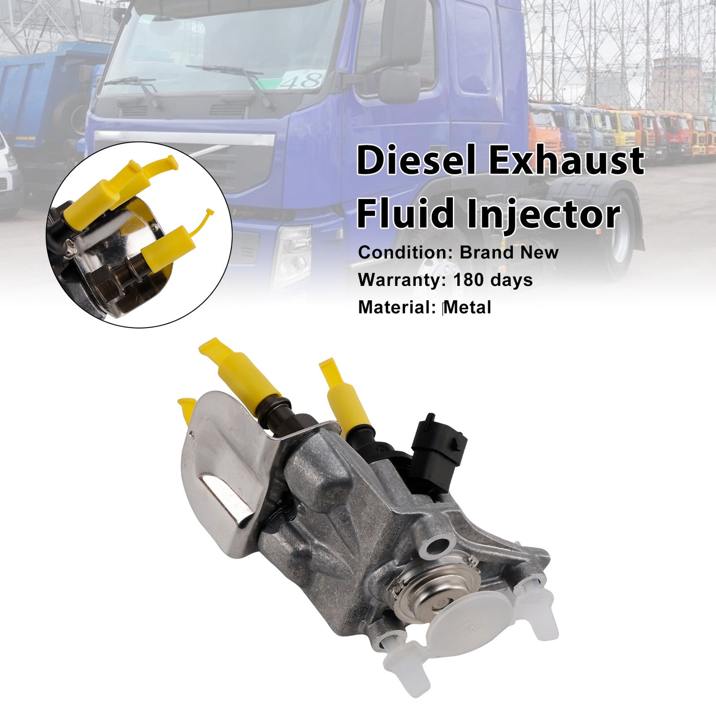 Volvo Truck Engine D11 D13 0444043087 Exhaust Fluid Injector Dosing Unit Fit
