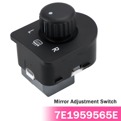 03-15 VW Transporter Caravelle T5 7E1959565E Mirror Adjustment Switch