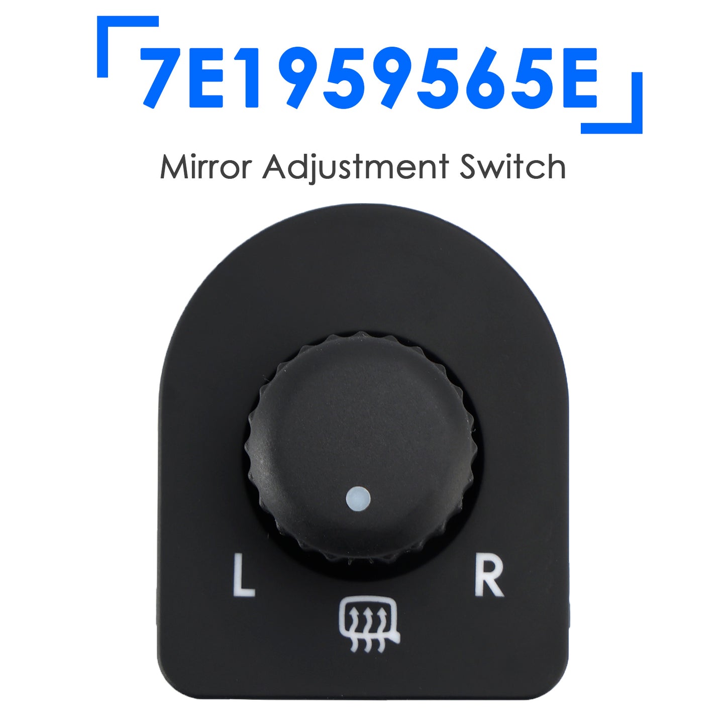 03-15 VW Transporter Caravelle T5 7E1959565E Mirror Adjustment Switch