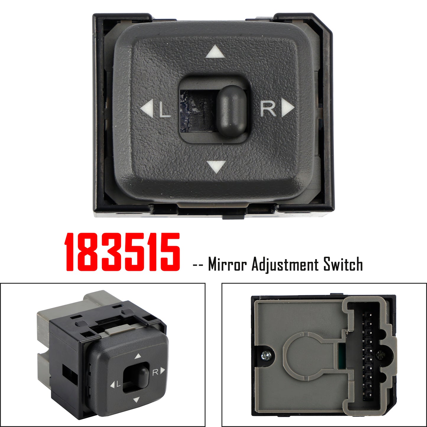 2005-2006 Chevrolet Colorado 2.8L VORTECH 183515 Rear Side Mirror Switch Adjust Knob