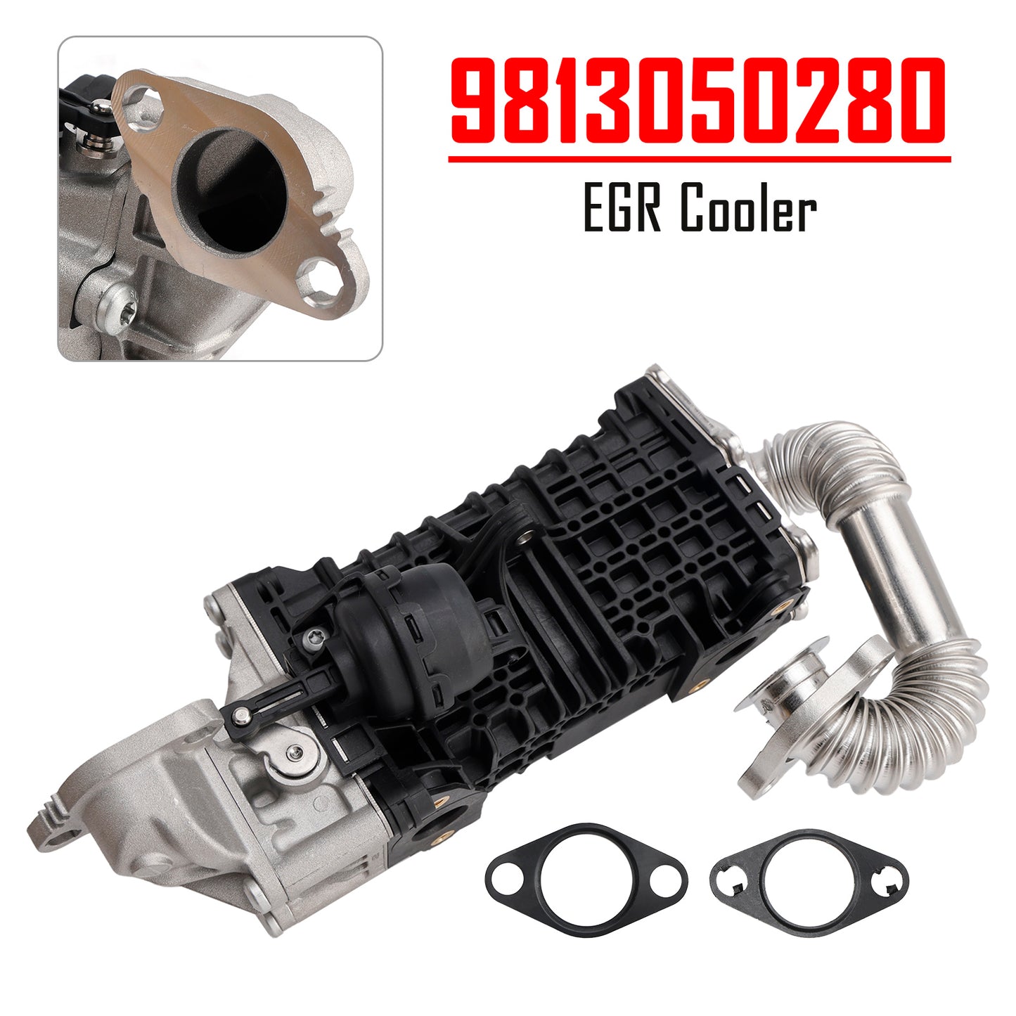 2018- Peugeot 508 - 1.5 BlueHDi 9813050280 EGR Cooler