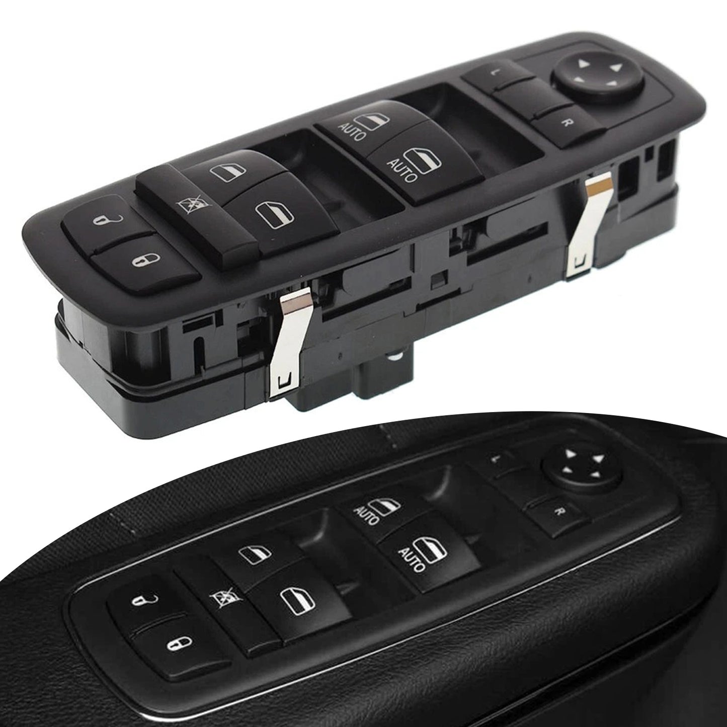 2015-2019 Sedan 68262253AA Power Window Switch Left Side