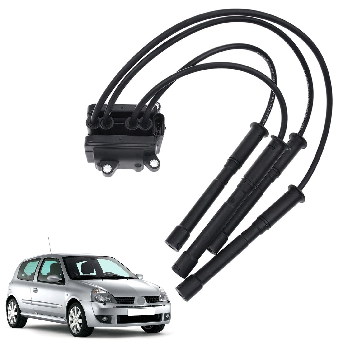 2001-2007 Renault Twingo I C06 1.2 16V Hatchback 8200051128 Ignition Coil Pack