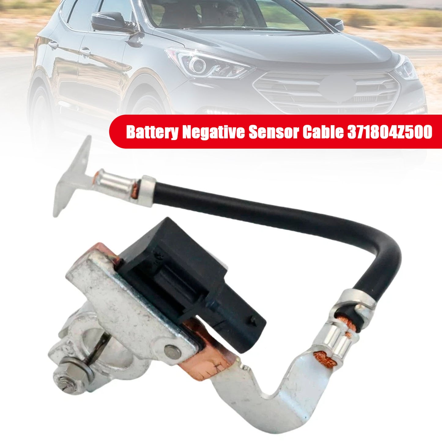 2016-2018 Hyundai Santa Fe Sport 371804Z500 Battery Negative Sensor Cable