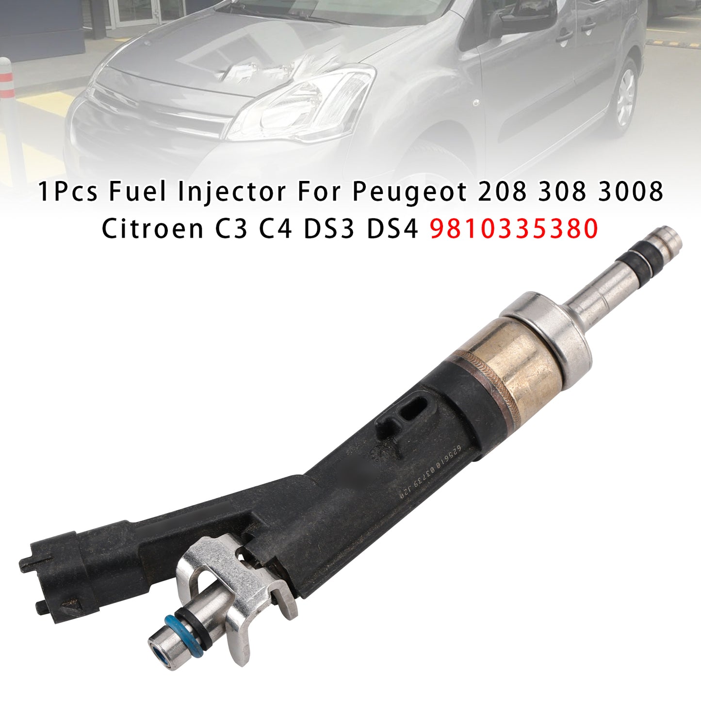 10.2014-07.2015 Citrien DS3 Convertible (1199 Petrol) 1.2 THP 9810335380 1Pcs Fuel Injector