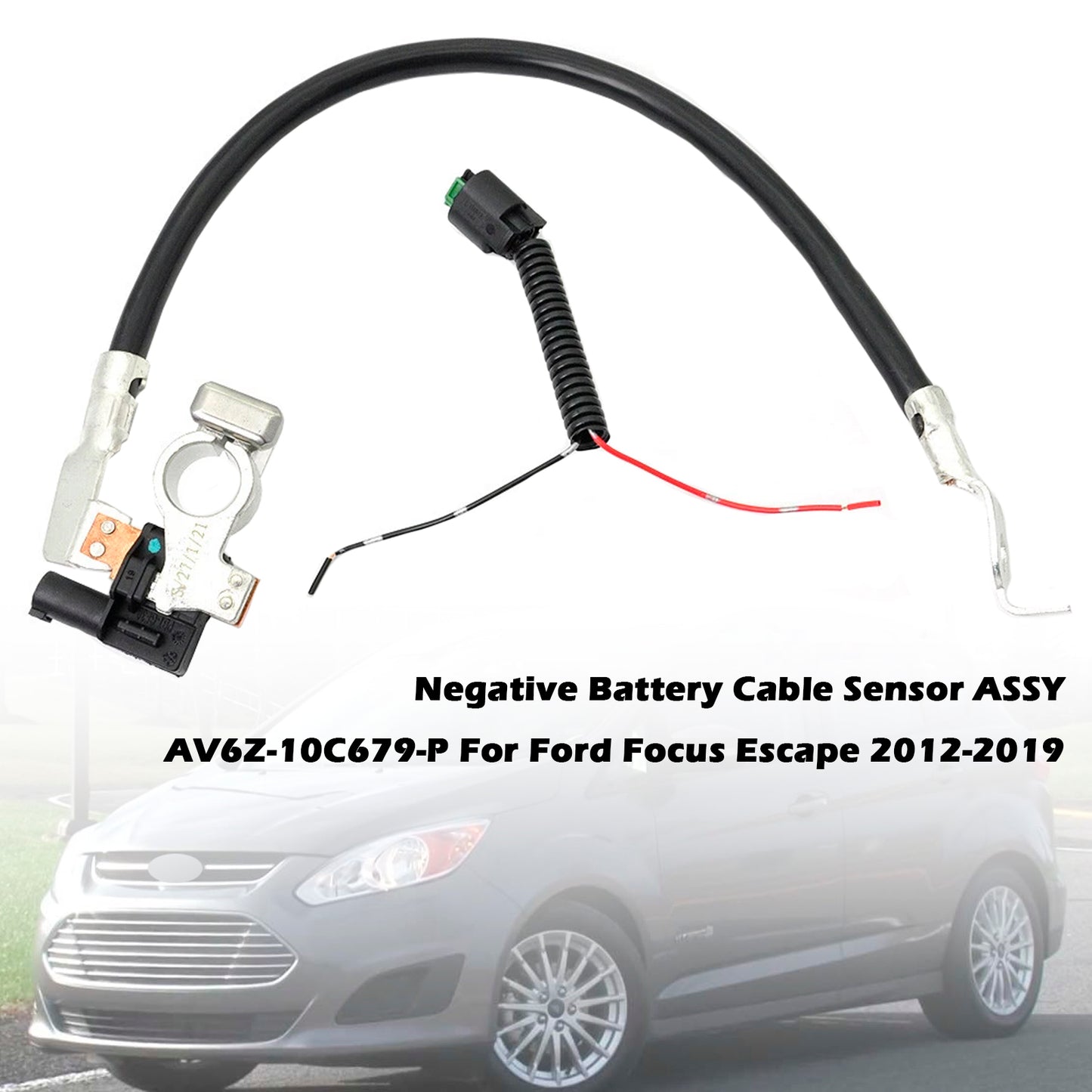2012-2018 Ford Focus AV6Z-10C679-P Negative Battery Cable Sensor ASSY